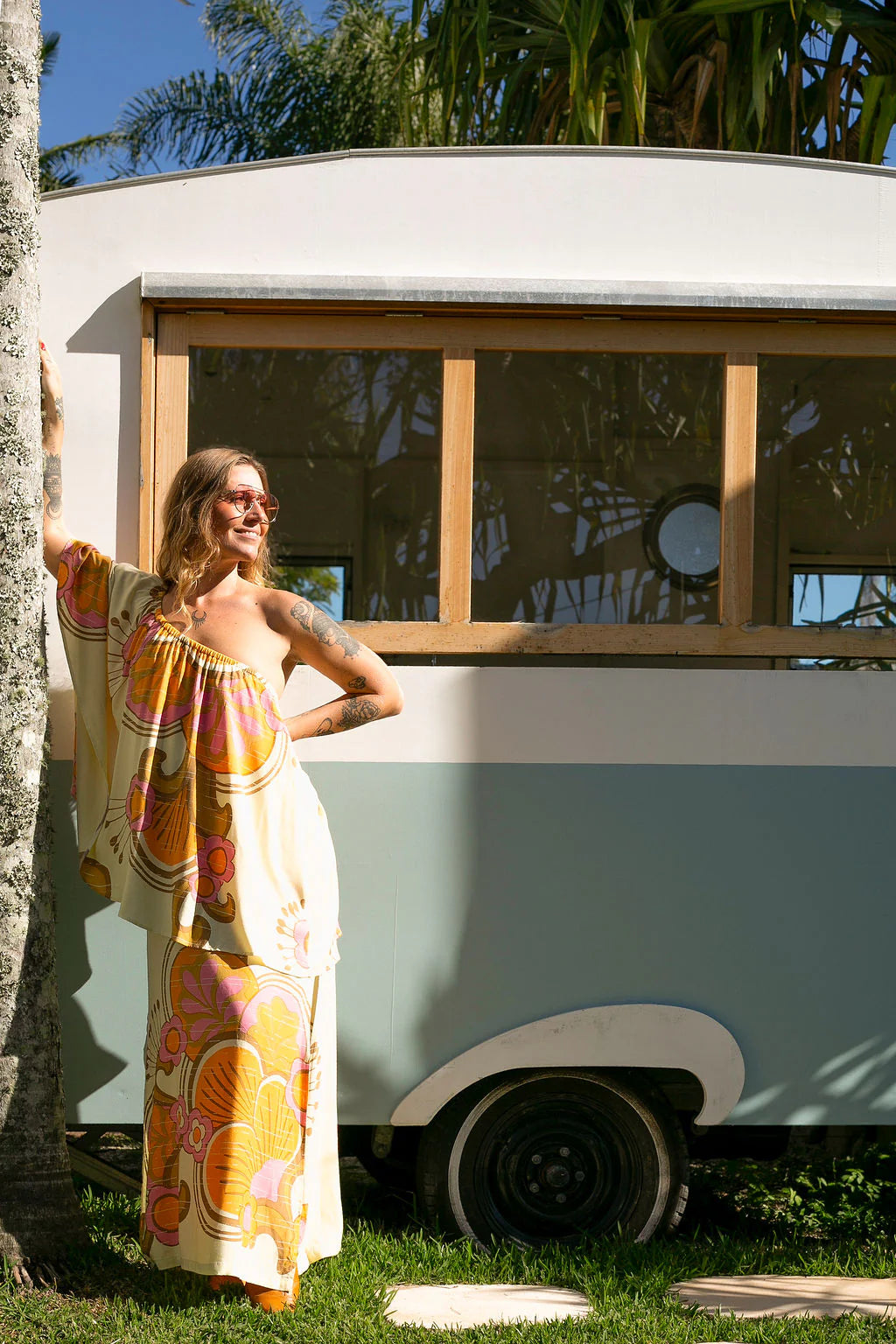 Lover Maxi Dress - Tangerine Dream