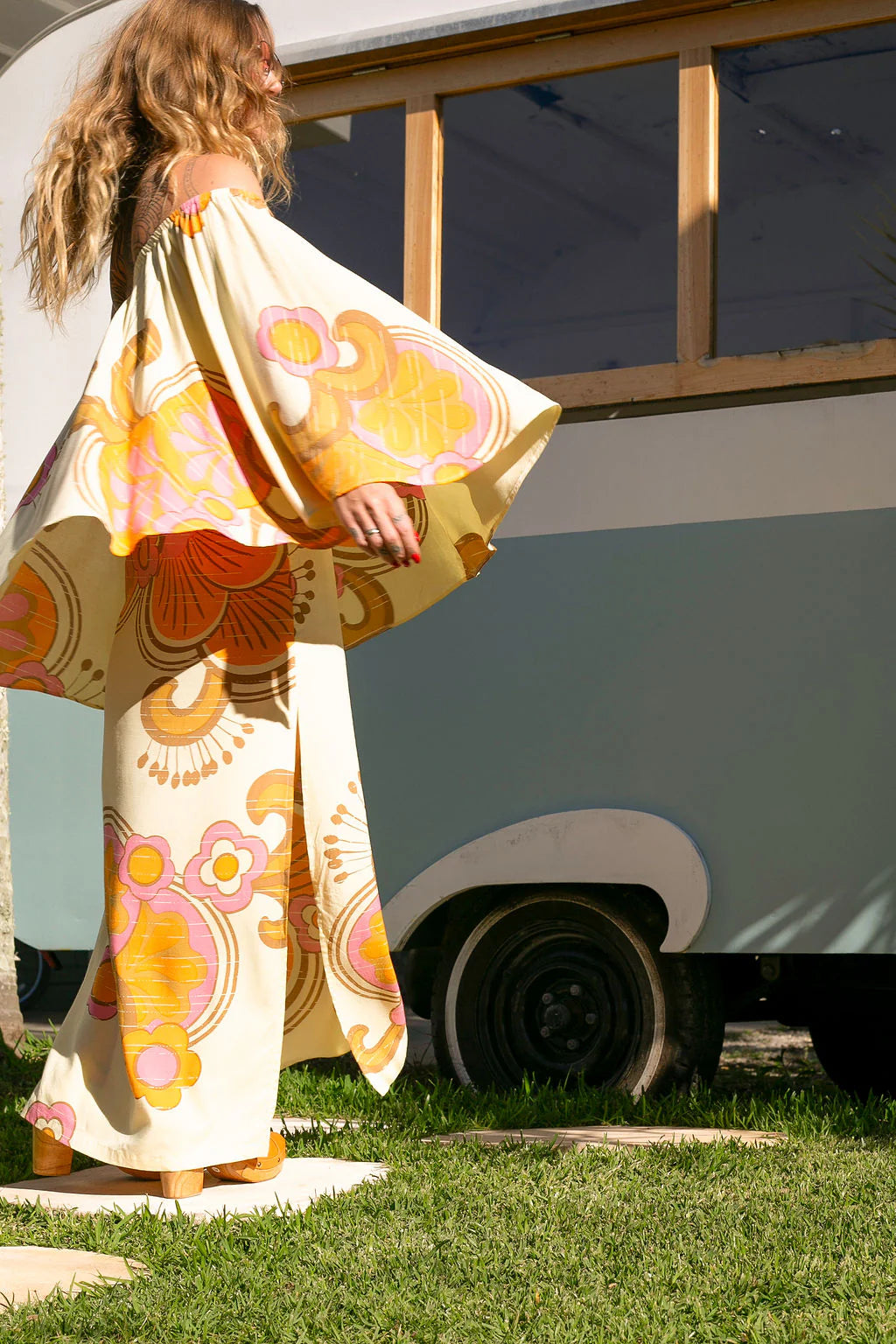 Lover Maxi Dress - Tangerine Dream