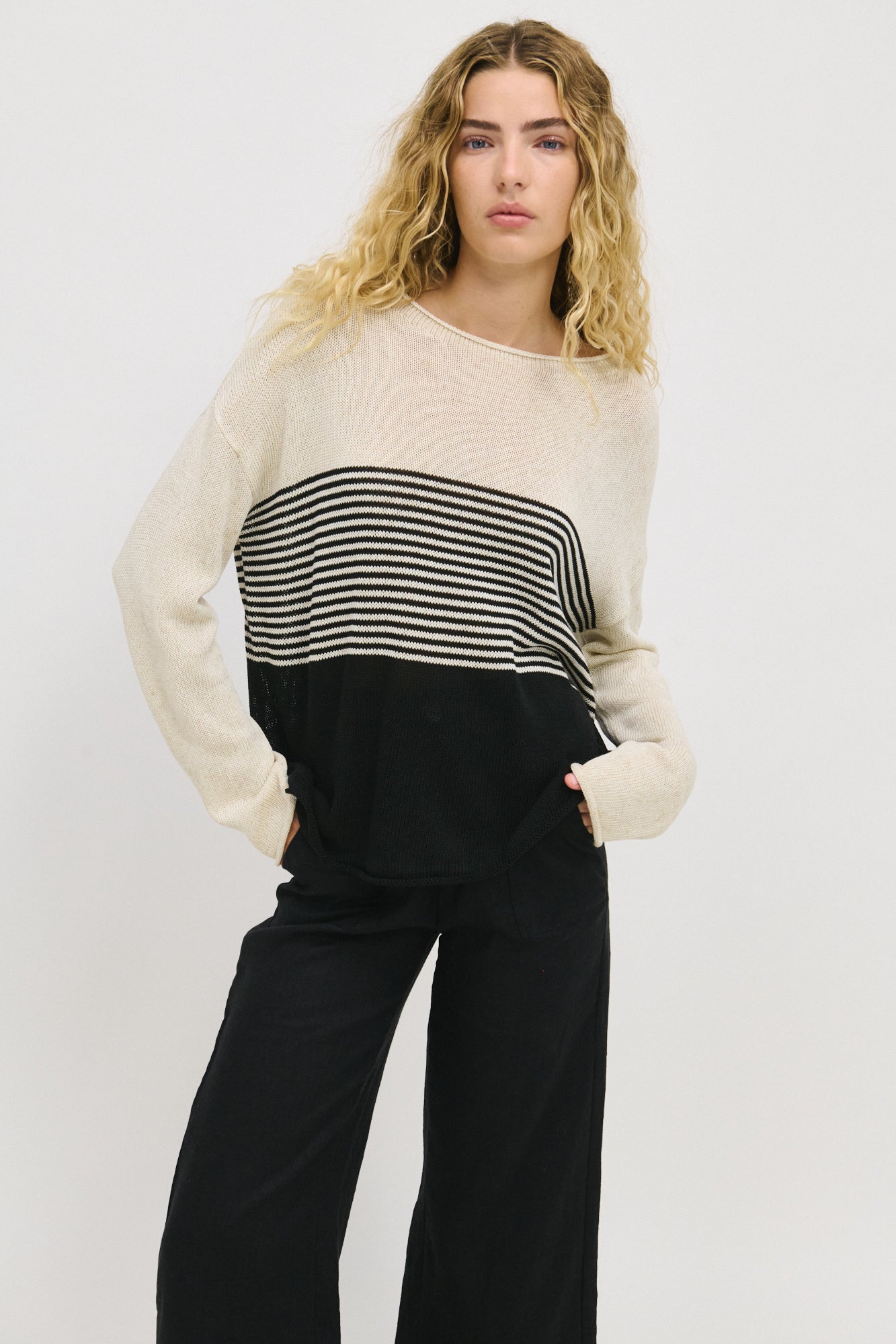 Emma Stripe Knit